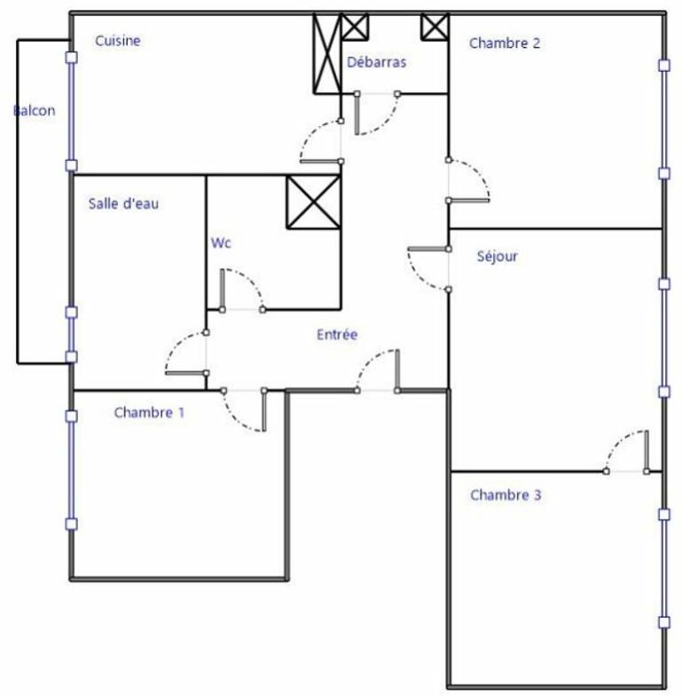 Vente appartement de 73m2 à SANNOIS