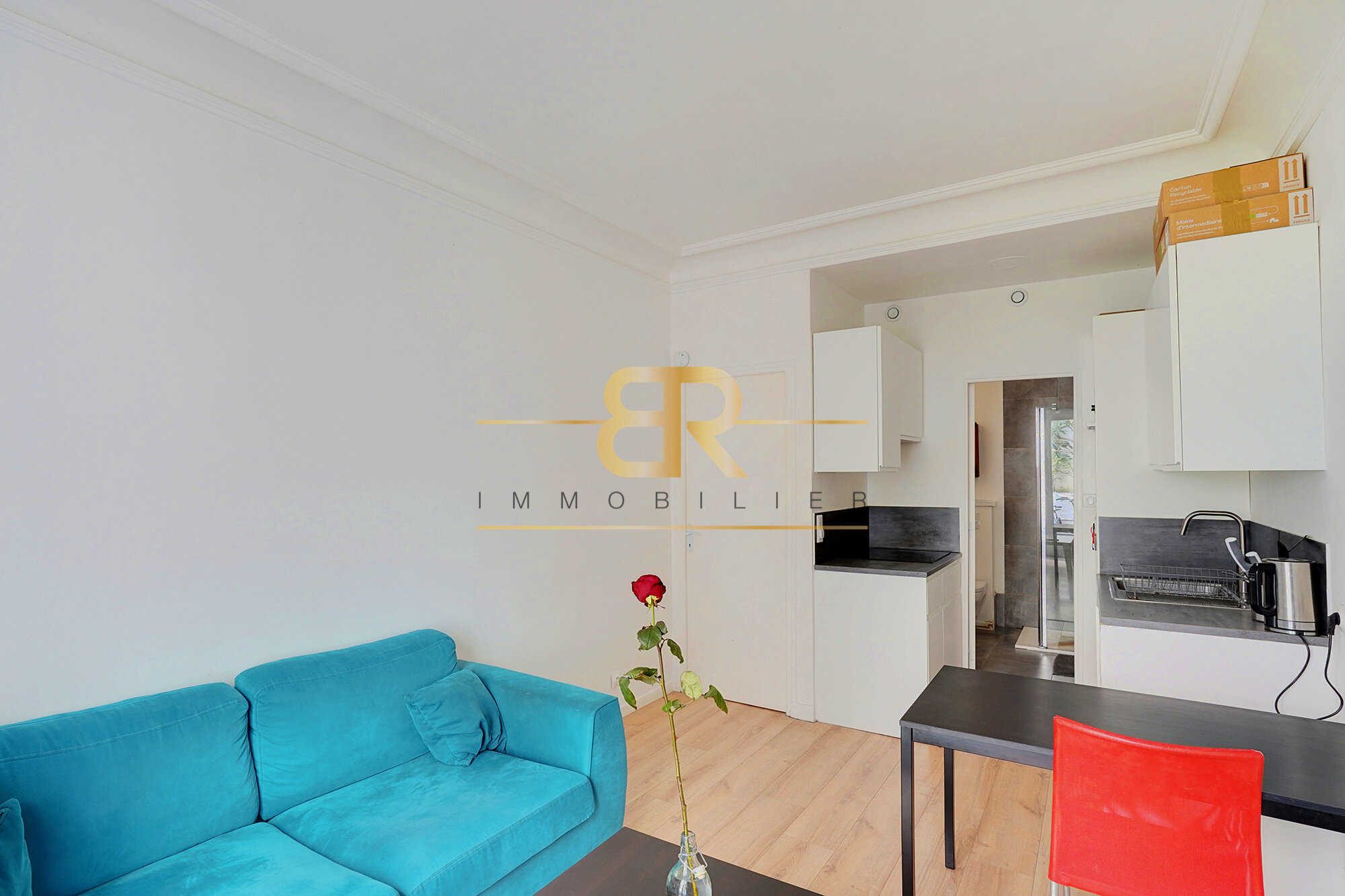 Renovated 1-Bedroom 28 sqm Apartment in Paris 20 near Gambetta Metro