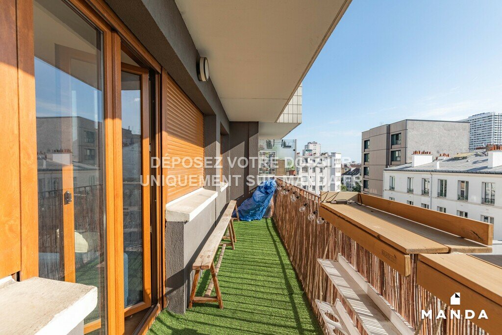 Location appartement de 93m2 à PARIS 18