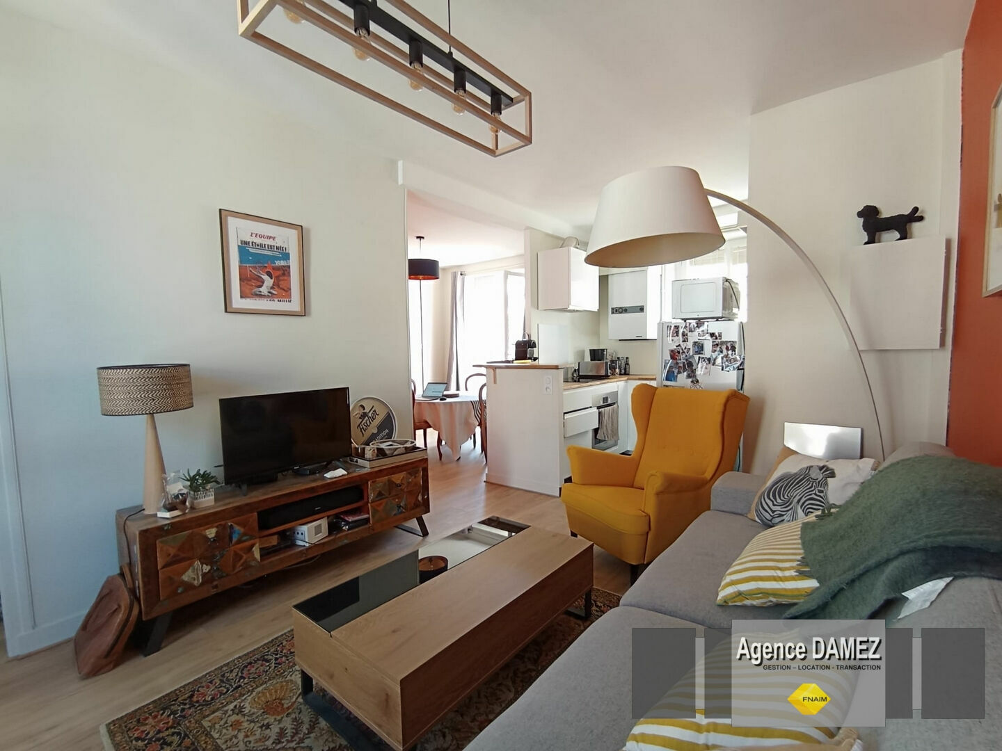 Appartement à Dourdan Centre - 2 pièces - 42 m2 - 1er étage