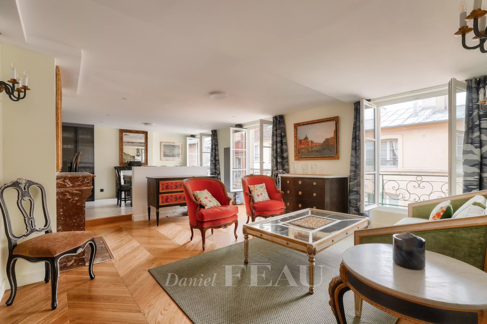 Appartement 82m² lumineux 3 pièces VERSAILLES proche Château