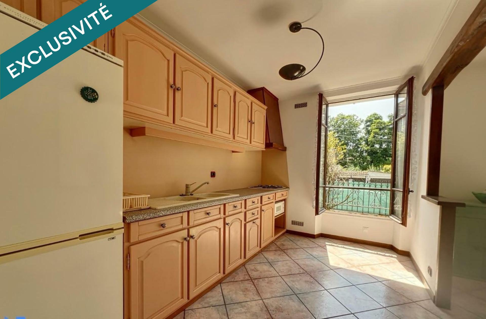 Appartement 2 pièces avec jardin et cave !