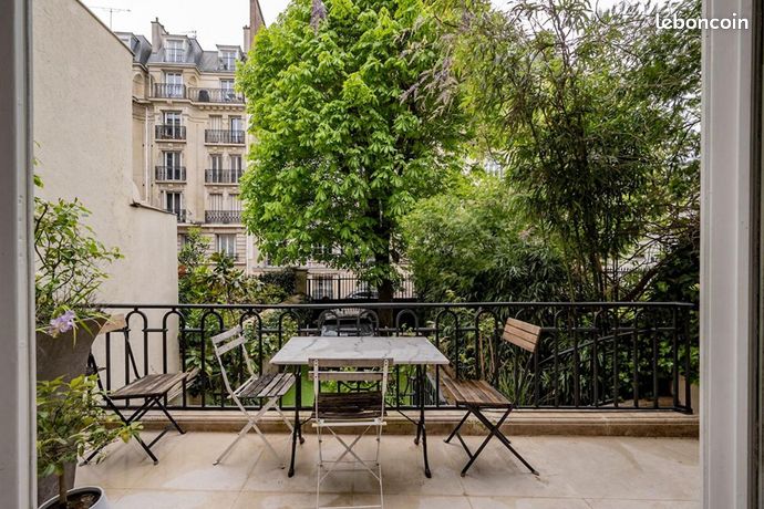 Maison 399 m² jardin terrasse Paris 16 Passy calme arboré
