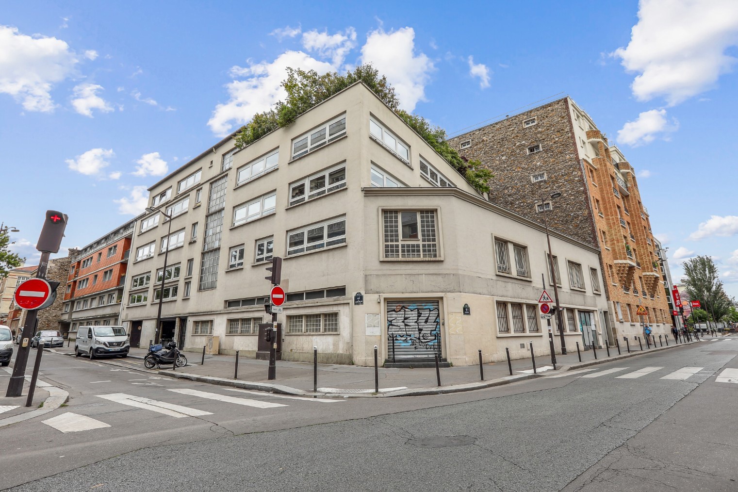 Bureau 539 m² open-space rénové PARIS 14 rue des plantes