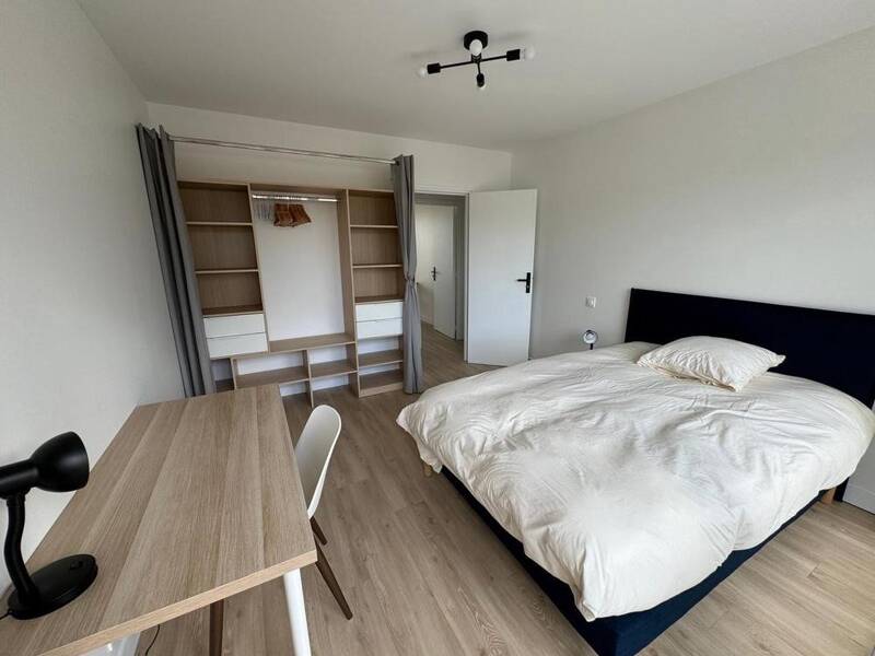 T2 19m² colocation Massy Opéra avec 2 salles de bain communes