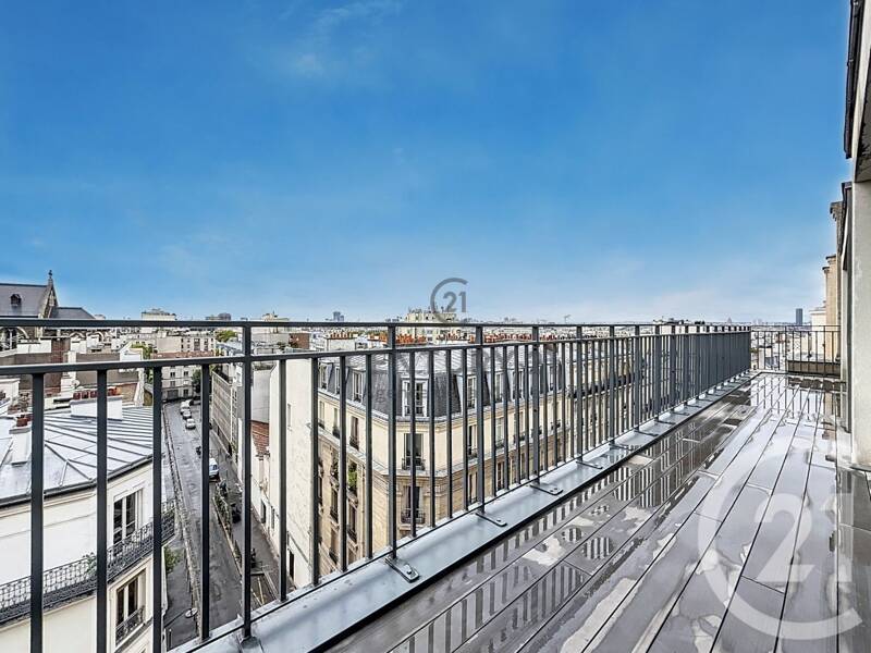 T2 50m² terrasse vue dégagée PARIS 11 Rue Chemin Vert