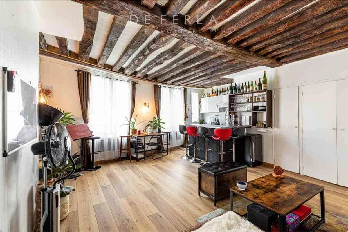 Appartamento 58 mq 3 locali ultimo piano Saint-Germain-des-Prés Parigi 6
