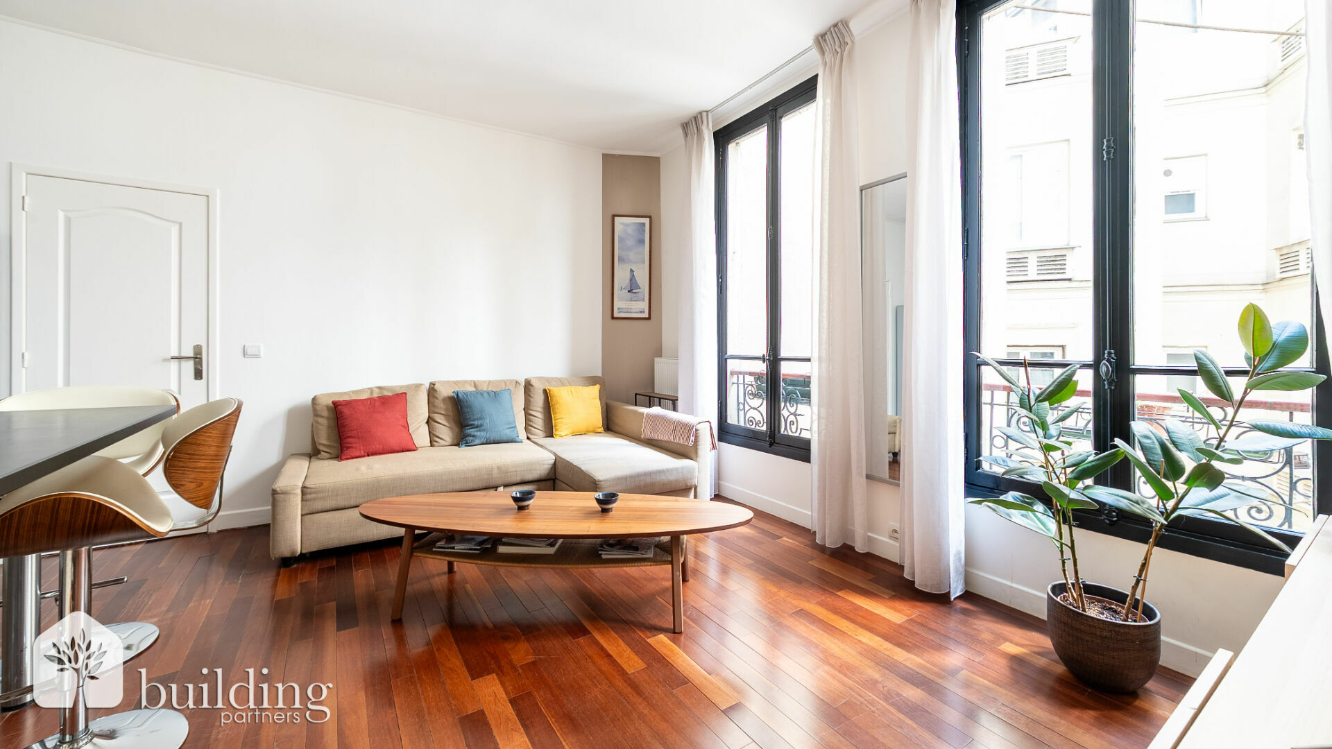 Appartamento 3 locali 65 mq tranquillo 2° piano Parigi 8 Batignolles