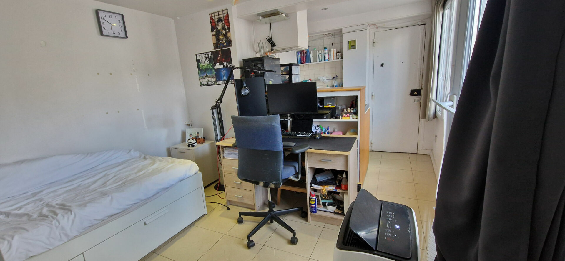 SOLD PARIS 18TH MARX DORMOY 1-BEDROOM ABOUT 23SQM