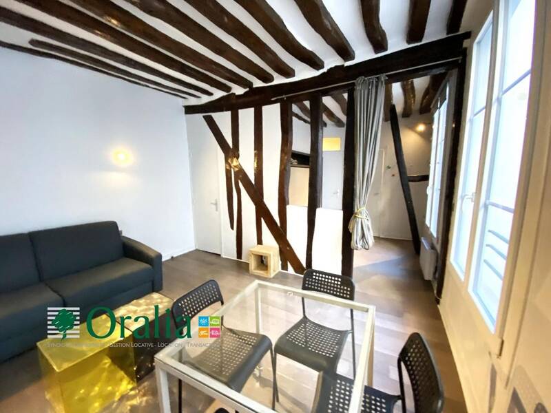 Location appartement de 29m2 à PARIS 3