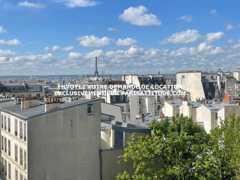 Location courte durée appartement de 36m2 à PARIS 18