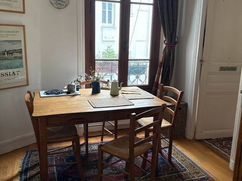 Location courte durée appartement de 44m2 à PARIS 18