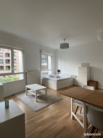 Studio meublé 32m² avec loggia à Asnières-sur-Seine