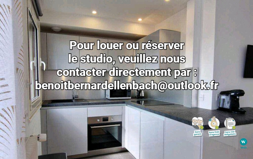 Location appartement de 24m2 à PARIS 15