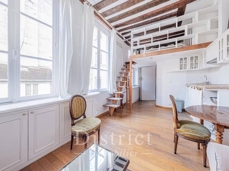 Location courte durée appartement de 27m2 à PARIS 4