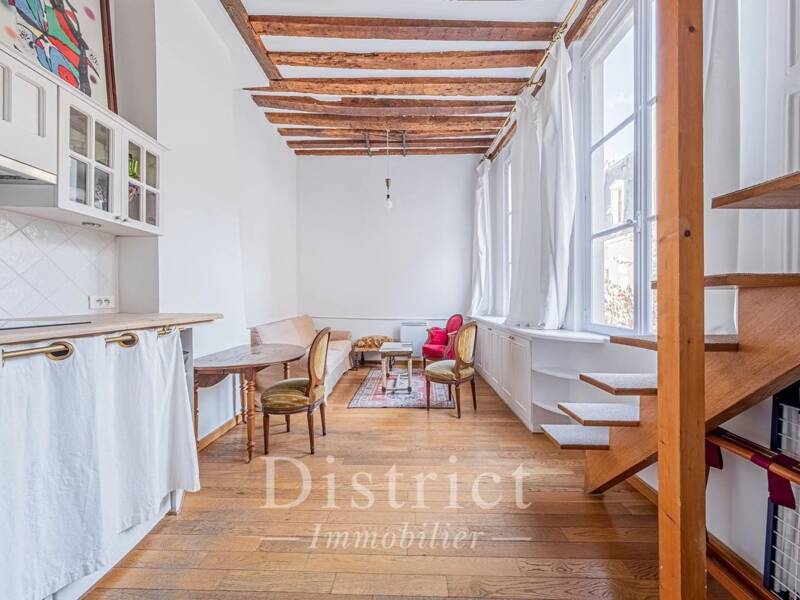 Location courte durée appartement de 27m2 à PARIS 4