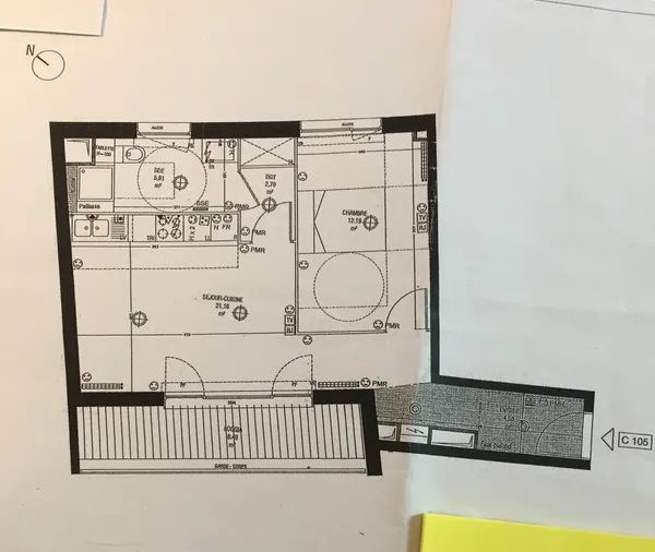 Location appartement de 46m2 à MALAKOFF