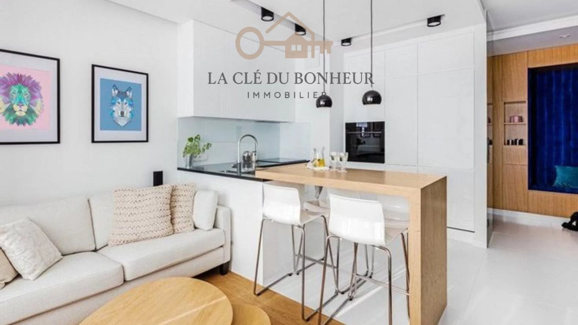 Appartement 27m² contemporain sécurisé Aubervilliers 93300
