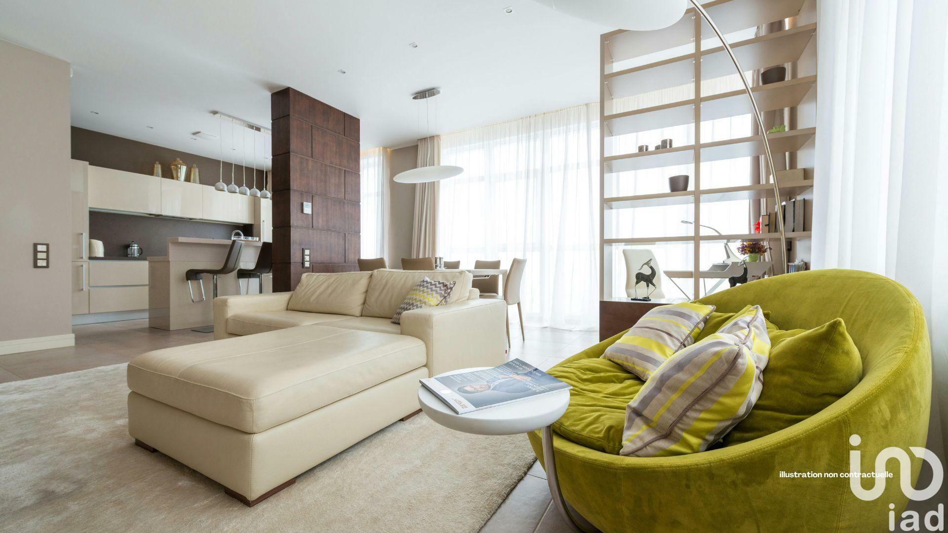T2 45 m² traversant calme Paris 16 e étage résidence rénovée