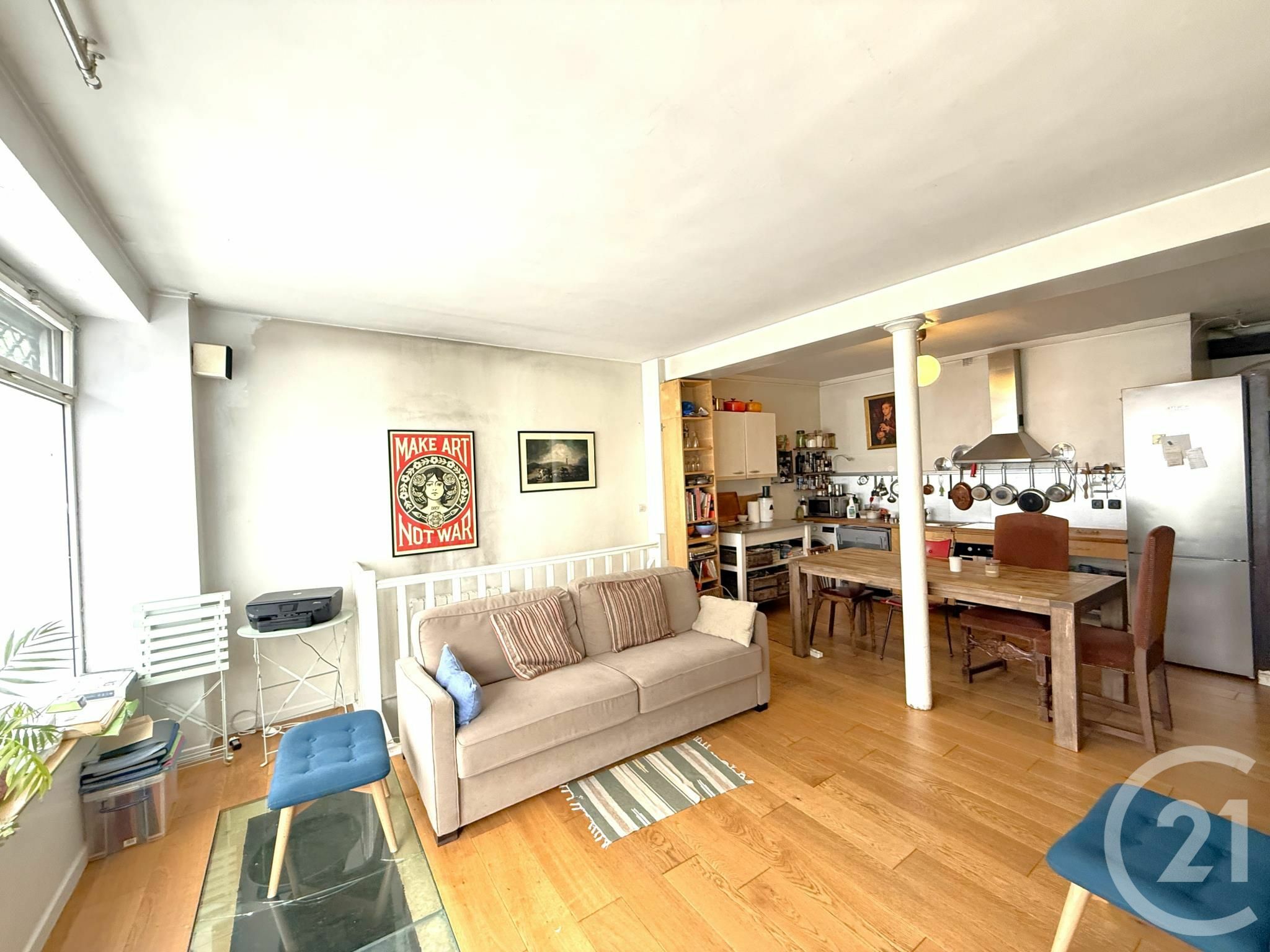 Vente appartement de 62m2 à PARIS 20