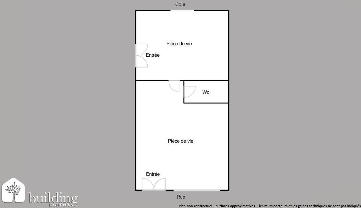A vendre - Paris 17e Pereire--Malesherbes Appartement 2 pièces de 24m2
