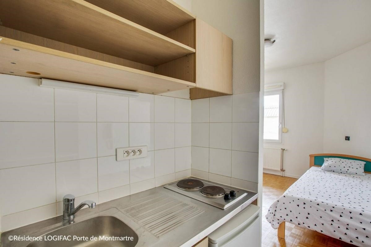Location appartement de 18m2 à PARIS 18
