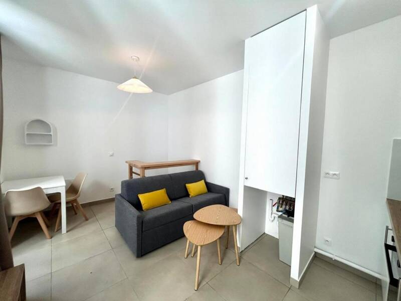 Location appartement de 20m2 à PARIS 19