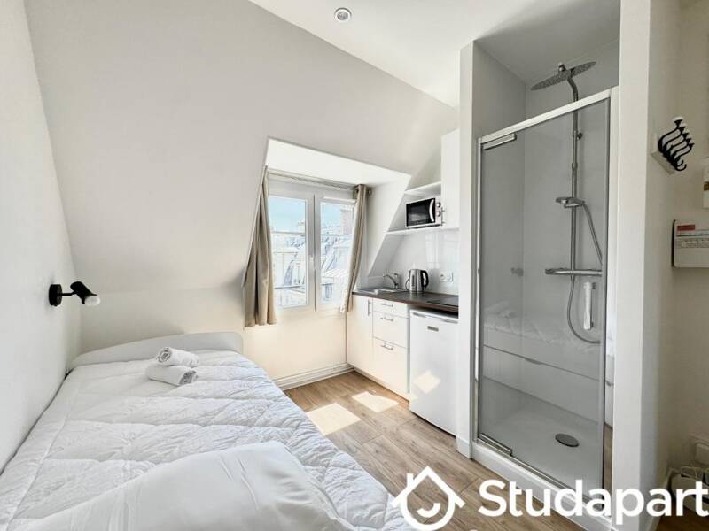 Location courte durée appartement de 11m2 à PARIS 17