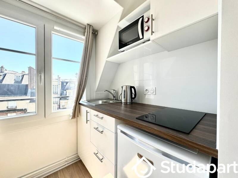 Location courte durée appartement de 11m2 à PARIS 17
