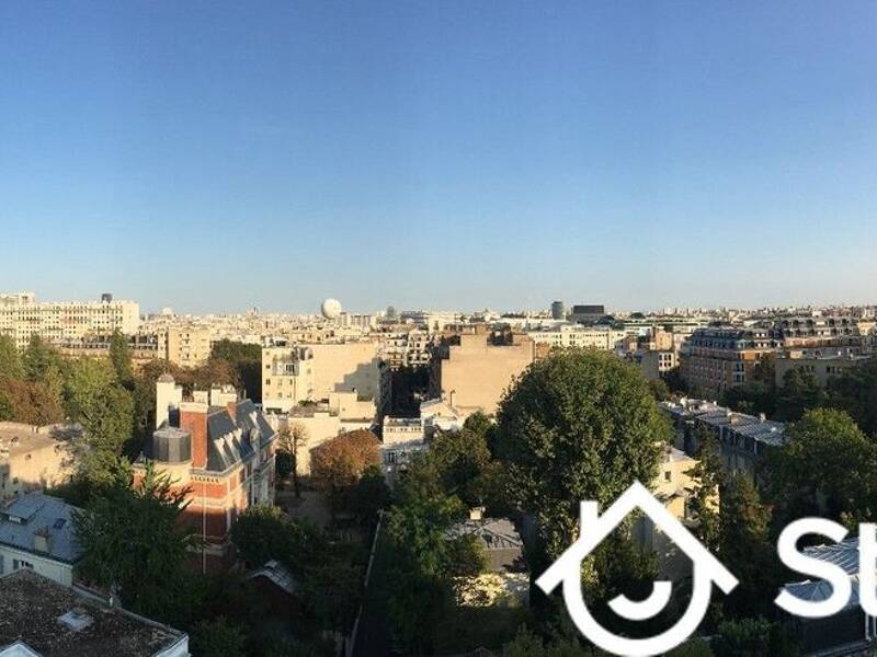 Appartement 14m² lumineux 9ème étage Paris 16 à louer