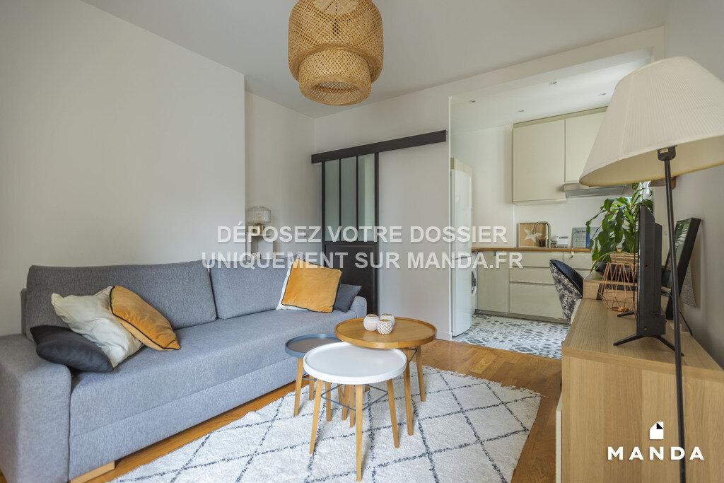 T2 meublé 33m² proche métro Marx Dormoy Paris 18