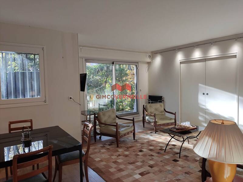 Furnished 60 sqm 3-Room Apartment with Garden in Rueil Malmaison