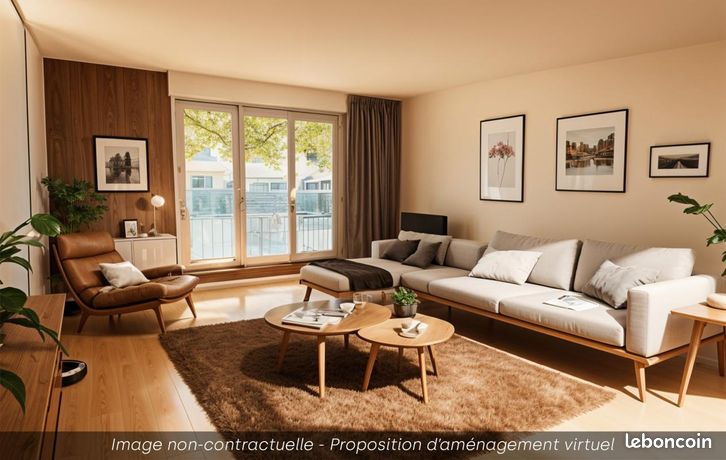 Appartement 3 pièces 61 m2