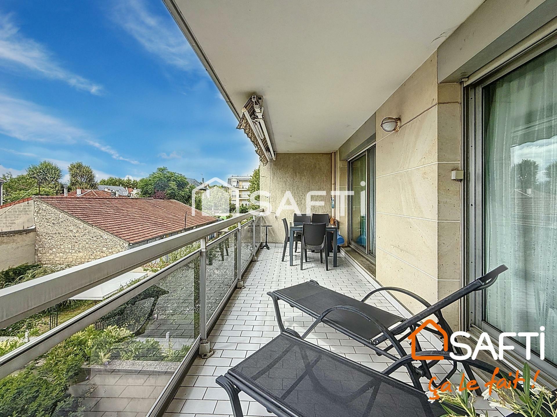 Appartement 3 pièces 66 m2 avec terrasse en Centre ville Le Perreux Sur Marne
