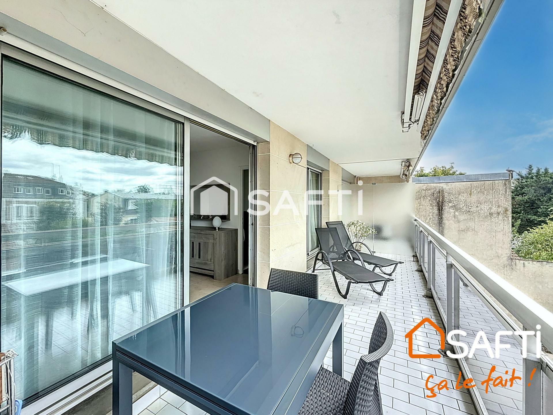 Appartement 3 pièces 66 m2 avec terrasse en Centre ville Le Perreux Sur Marne