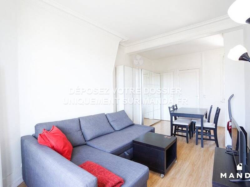 Location appartement de 19m2 à PARIS 17