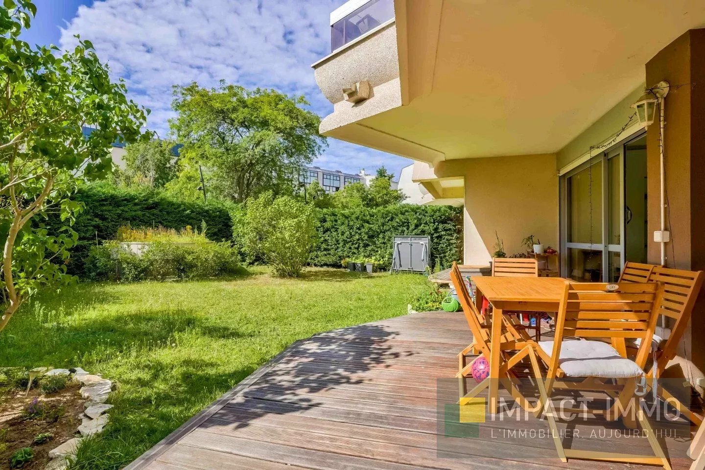 Appartement spacieux avec jardin à Bécon - Courbevoie