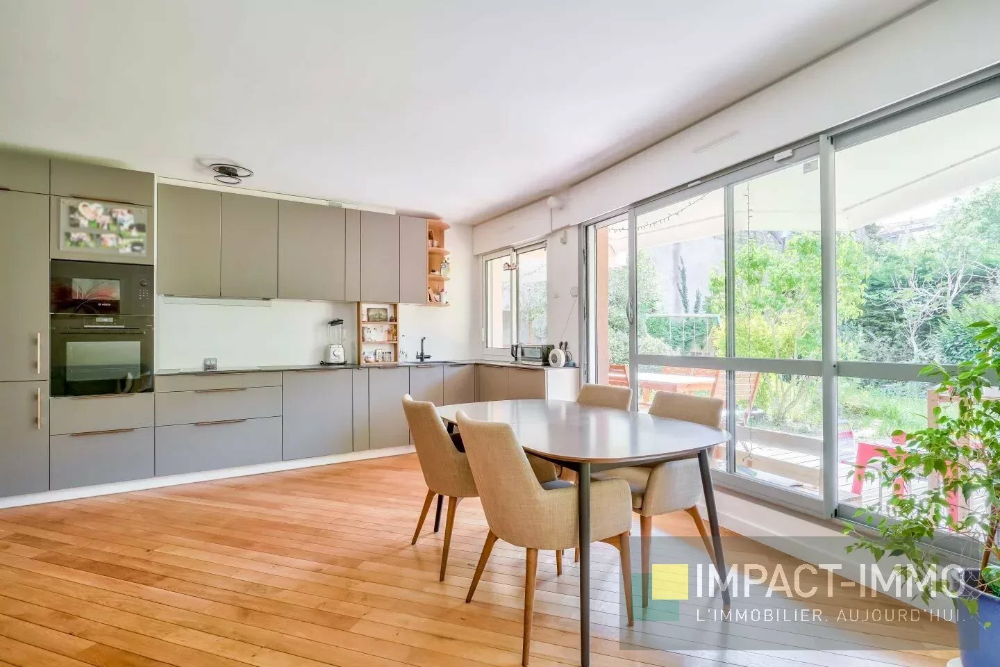 Appartement spacieux avec jardin à Bécon - Courbevoie