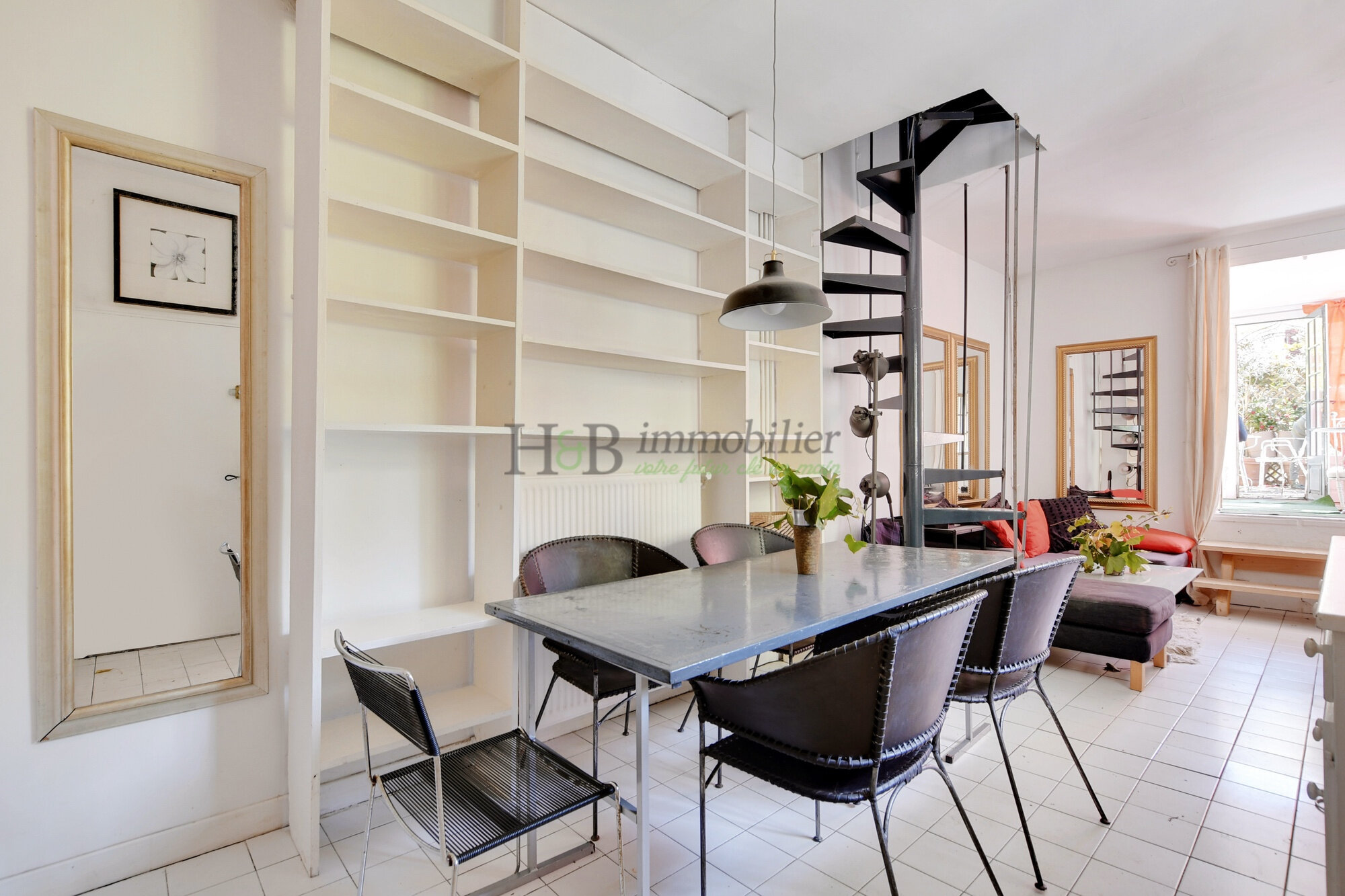 Maison Individuelle avec Extérieur - Paris 13 - Bibliothèque