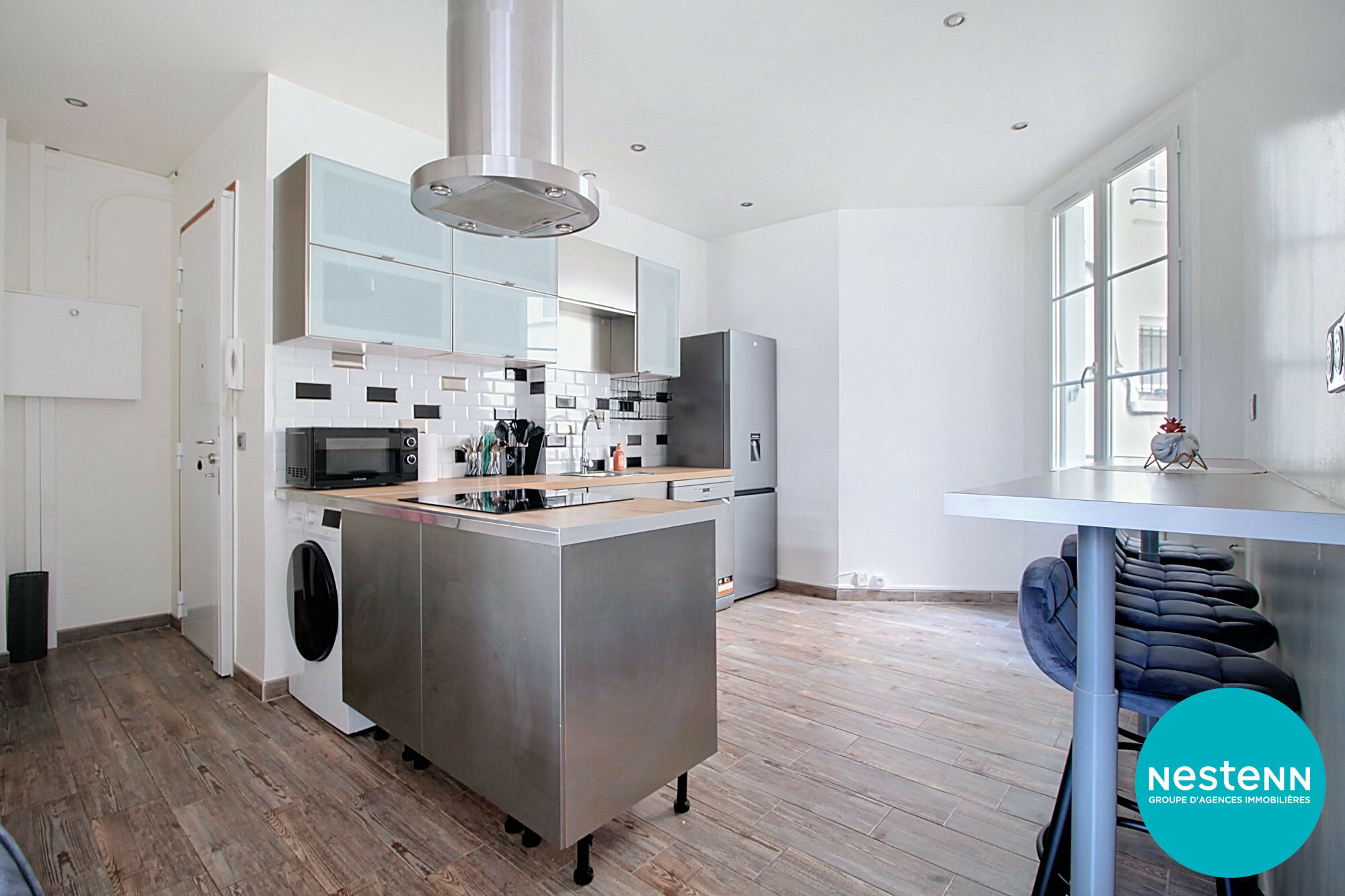 FURNISHED APARTMENT IN NEUILLY-SUR-SEINE, 3 ROOMS, 2 BEDROOMS WITH AC