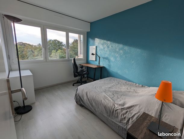 Location chambre meublée dans appartement 6 pièces 106 m2