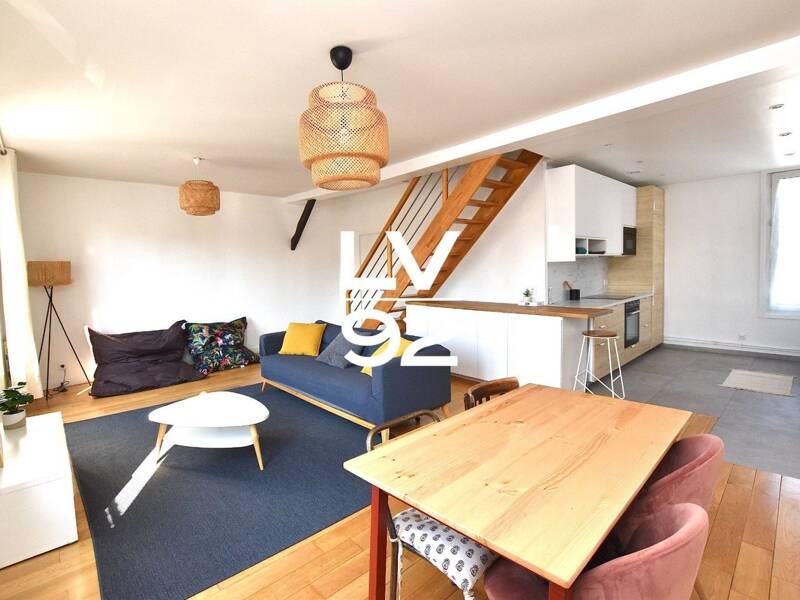 Appartamento 63mq triplex ultimo piano Asnières-sur-Seine