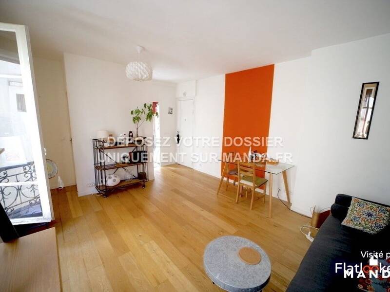 Location appartement de 37m2 à PARIS 18