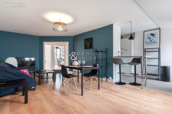 Appartement 3 pièces 60 m² rénové face église Saint-Georges Nancy