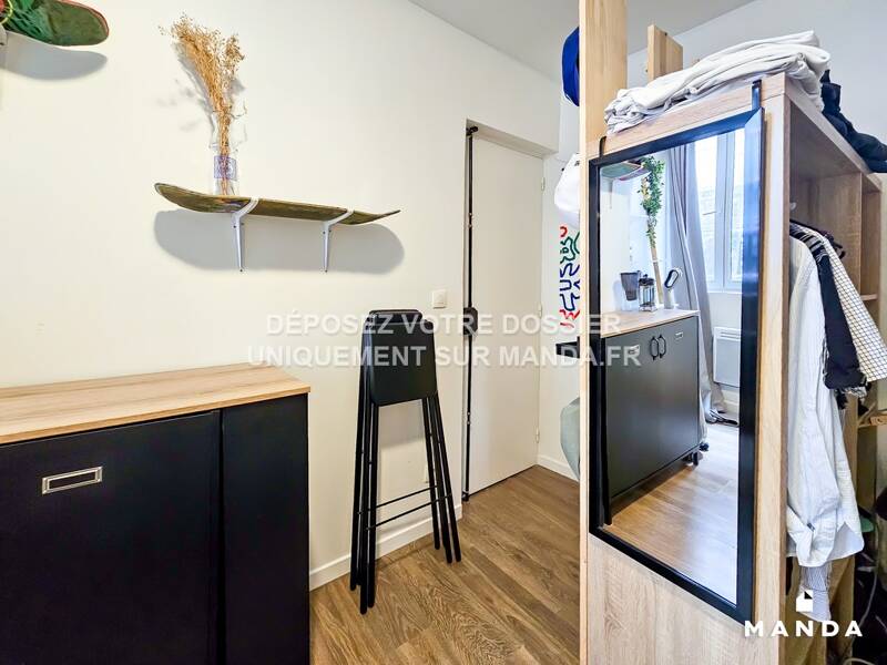 Location appartement de 15m2 à PARIS 19