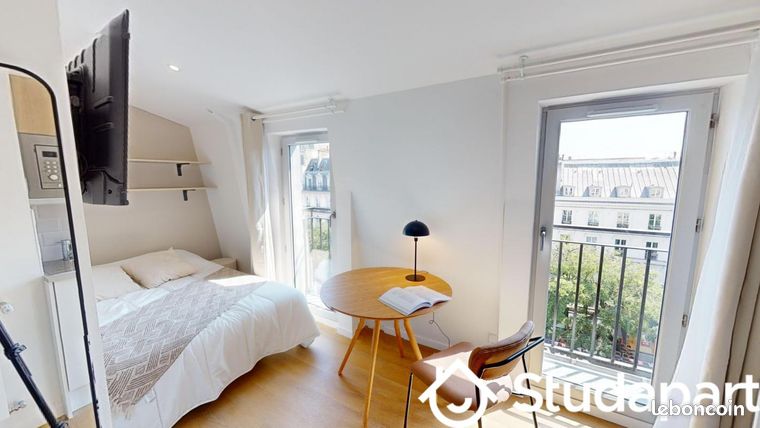 Chambre 1 pièce 15 m2