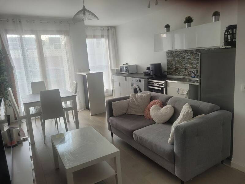 T2 40m² meublé avec balcon à louer à Arcueil 94110