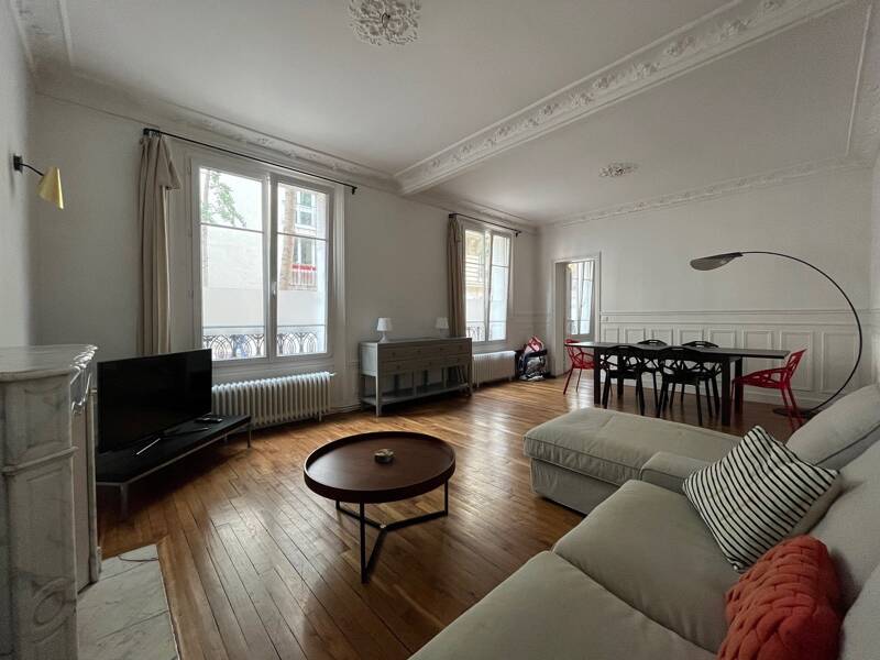 Appartement 127m2 duplex 5 pièces Levallois Perret centre calme