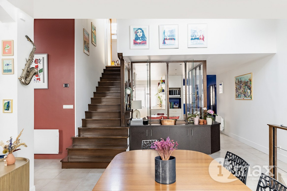 Maison 125 m² avec séjour cathédrale Asnières sur Seine