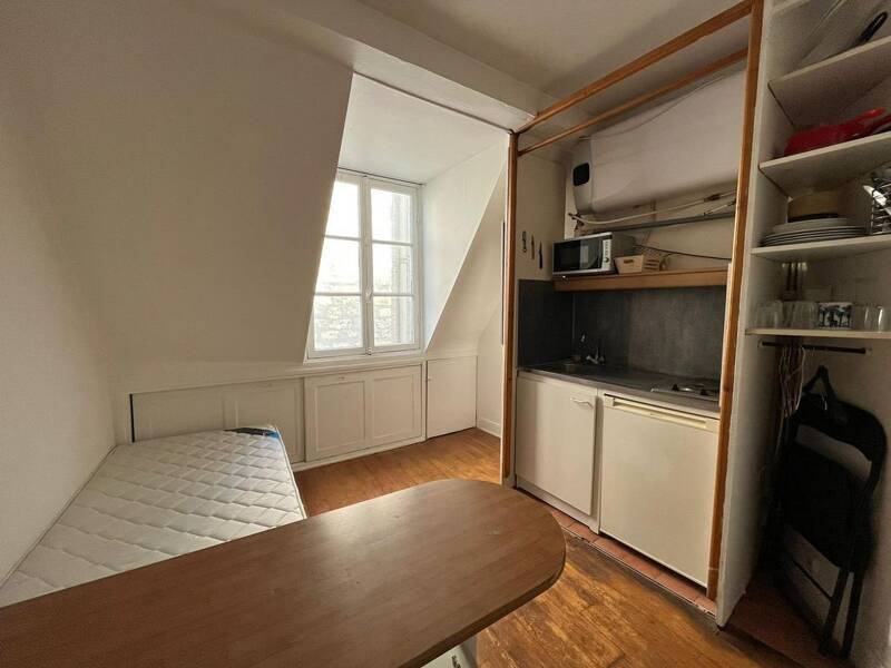 Appartement 15m2 meublé lumineux Paris 15 à louer 690€ CC
